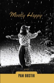 Cover of Mostly Happy - my first novel