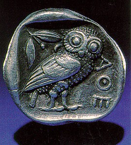 Athena's Owl - shiny bit of MUSE bling