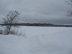 ..though the world be covered in snow...